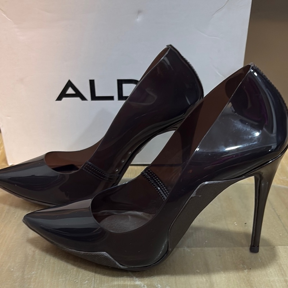 ALDO Sculpclear Women's Brown High Heels
